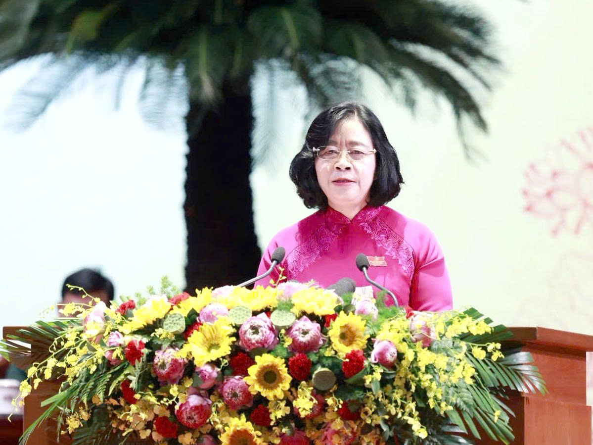 Ảnh Đại hội đại biểu Đảng bộ thành phố Hà Nội lần thứ XVIII, nhiệm kỳ 2025-2030- Ảnh 8.