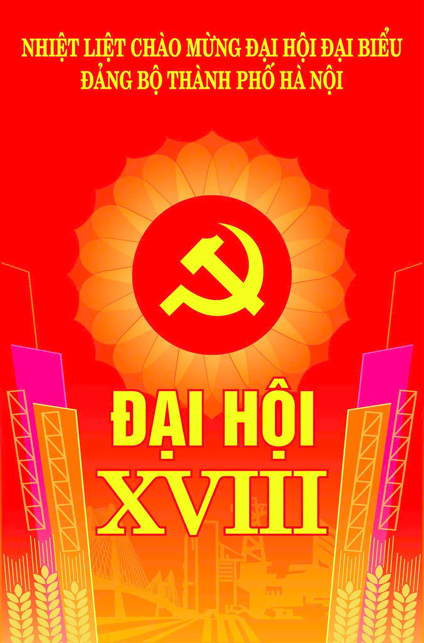 Đại hội đại biểu Đảng bộ thành phố Hà Nội lần thứ XVIII, nhiệm kỳ 2025 – 2030 diễn ra trong 03 ngày- Ảnh 1.
