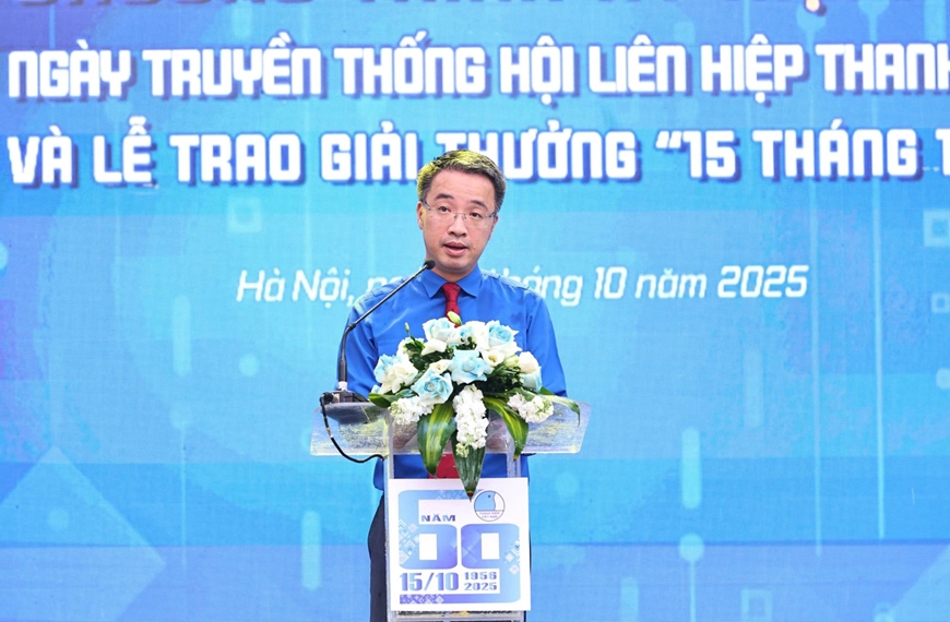 69 cán bộ Hội Liên hiệp Thanh niên Việt Nam tiêu biểu nhận Giải thưởng “15 tháng 10”- Ảnh 3.
