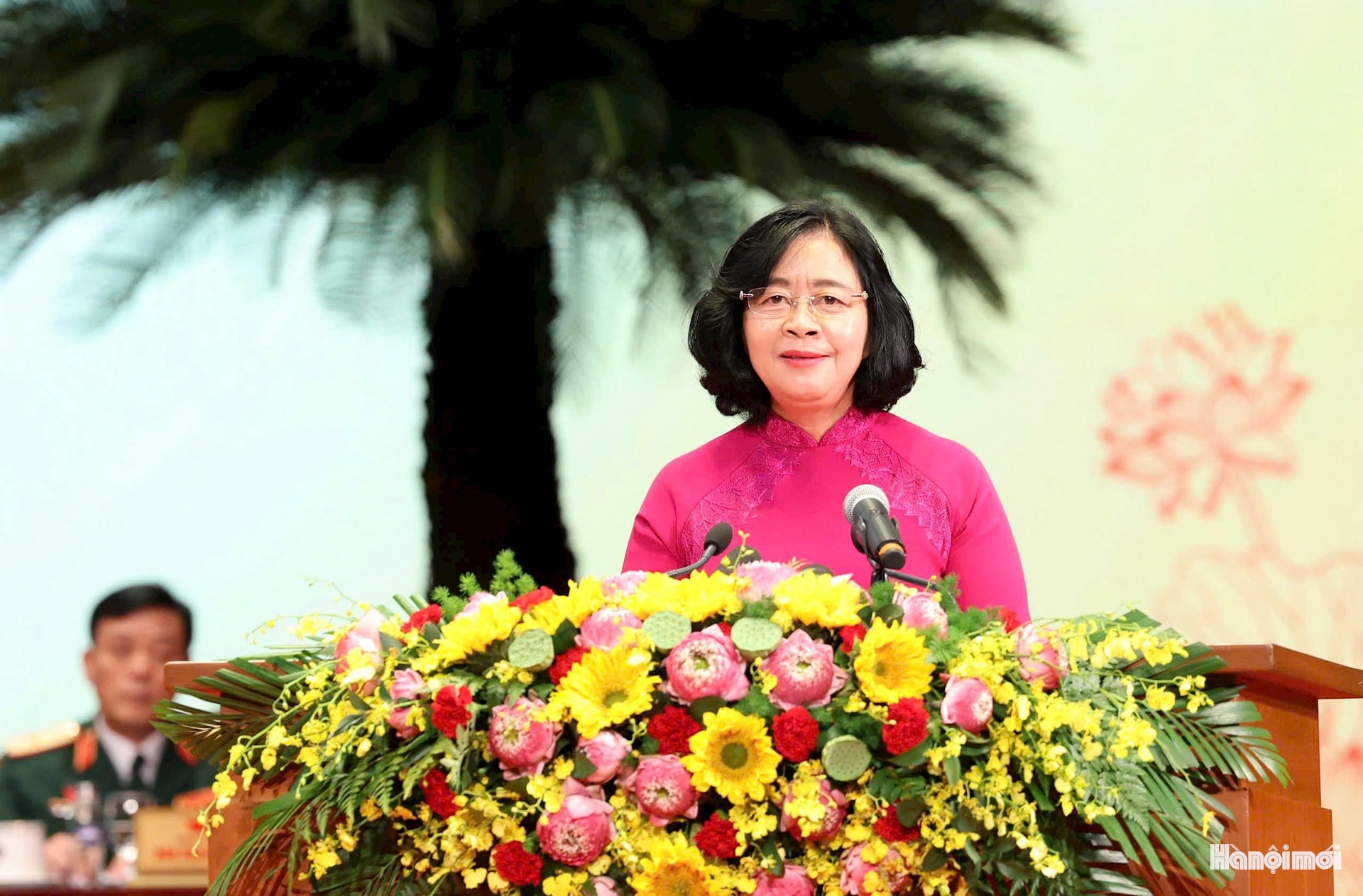 Những hình ảnh ấn tượng tại lễ khai mạc Đại hội lần thứ XVIII Đảng bộ TP Hà Nội- Ảnh 7.
