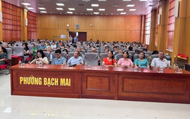 Hội nghị triển khai xét tặng các danh hiệu “Gia đình văn hóa”, “Tổ dân phố văn hóa” năm 2025 Phường Bạch Mai năm 2025- Ảnh 2.