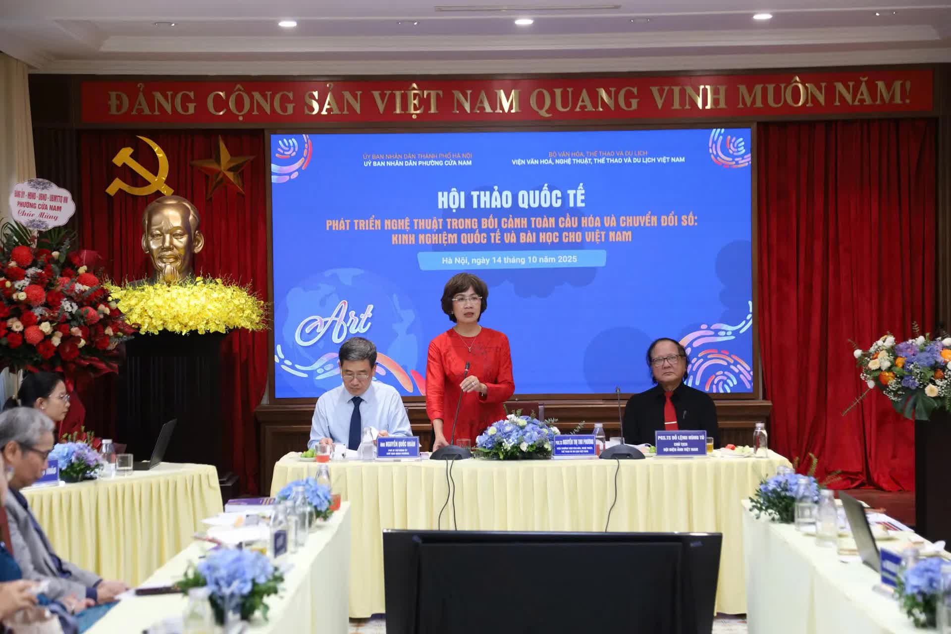 Tạo bước tiến mạnh mẽ cho nghệ thuật Việt Nam trong thời đại toàn cầu hóa và chuyển đổi số- Ảnh 3.