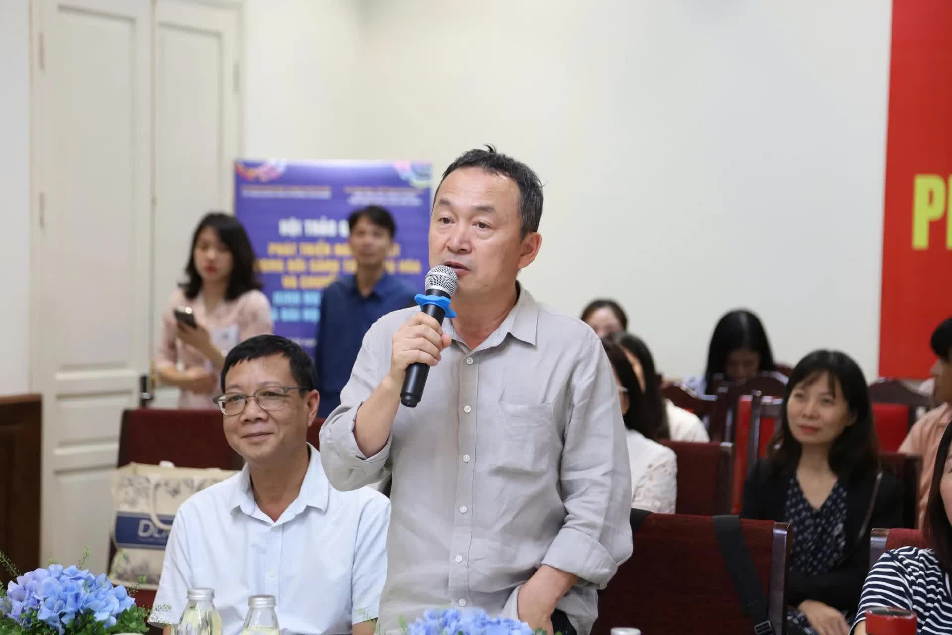Tạo bước tiến mạnh mẽ cho nghệ thuật Việt Nam trong thời đại toàn cầu hóa và chuyển đổi số- Ảnh 7.