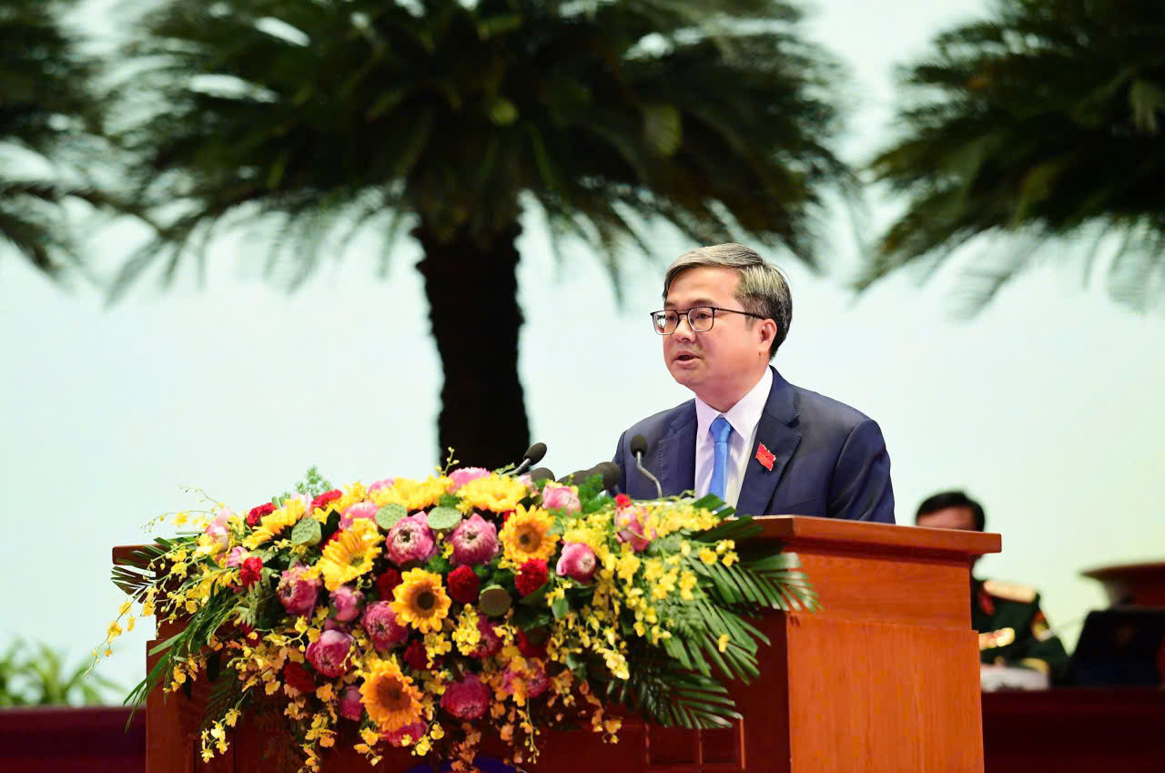 Thông tin báo chí Phiên khai mạc và kết quả ngày làm việc thứ nhất Đại hội đại biểu Đảng bộ thành phố Hà Nội lần thứ XVIII, nhiệm kỳ 2025-2030- Ảnh 6.