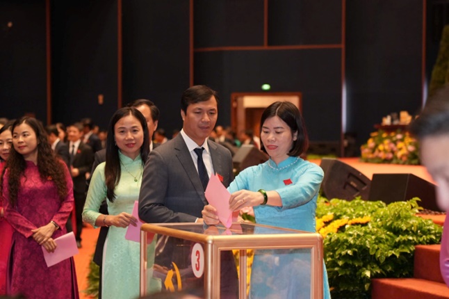 Đồng chí Nguyễn Hoàng Trường - Bí thư Đảng ủy, Chủ tịch HĐND xã Hoài Đức trúng cử Ban Chấp hành Đảng bộ Thành phố Hà Nội khóa XVIII- Ảnh 3.