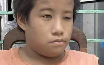 Ảnh cháu bé đi lạc