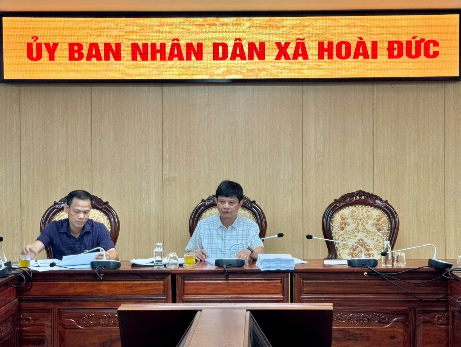 UBND xã thông qua Kết quả rà soát nguồn công dân trong độ tuổi sẵn sàng nhập ngũ và chốt quân số khám sơ tuyển sức khoẻ nghĩa vụ quân sự năm 2026- Ảnh 4.