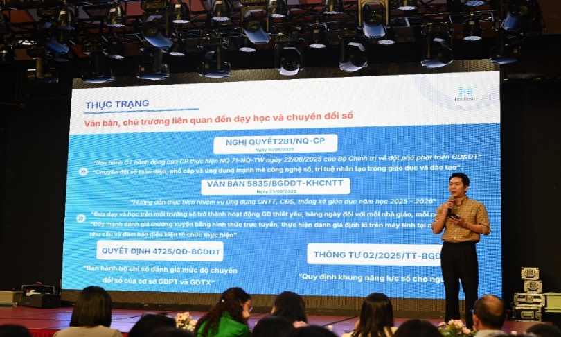 CHUYÊN ĐỀ "TỪ TRÍ TUỆ NHÂN TẠO ĐẾN TRÍ TUỆ CẢM XÚC TRONG GIÁO DỤC"- Ảnh 8.