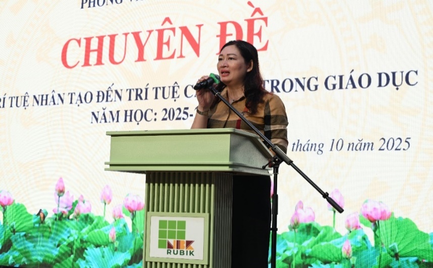 CHUYÊN ĐỀ "TỪ TRÍ TUỆ NHÂN TẠO ĐẾN TRÍ TUỆ CẢM XÚC TRONG GIÁO DỤC"- Ảnh 10.
