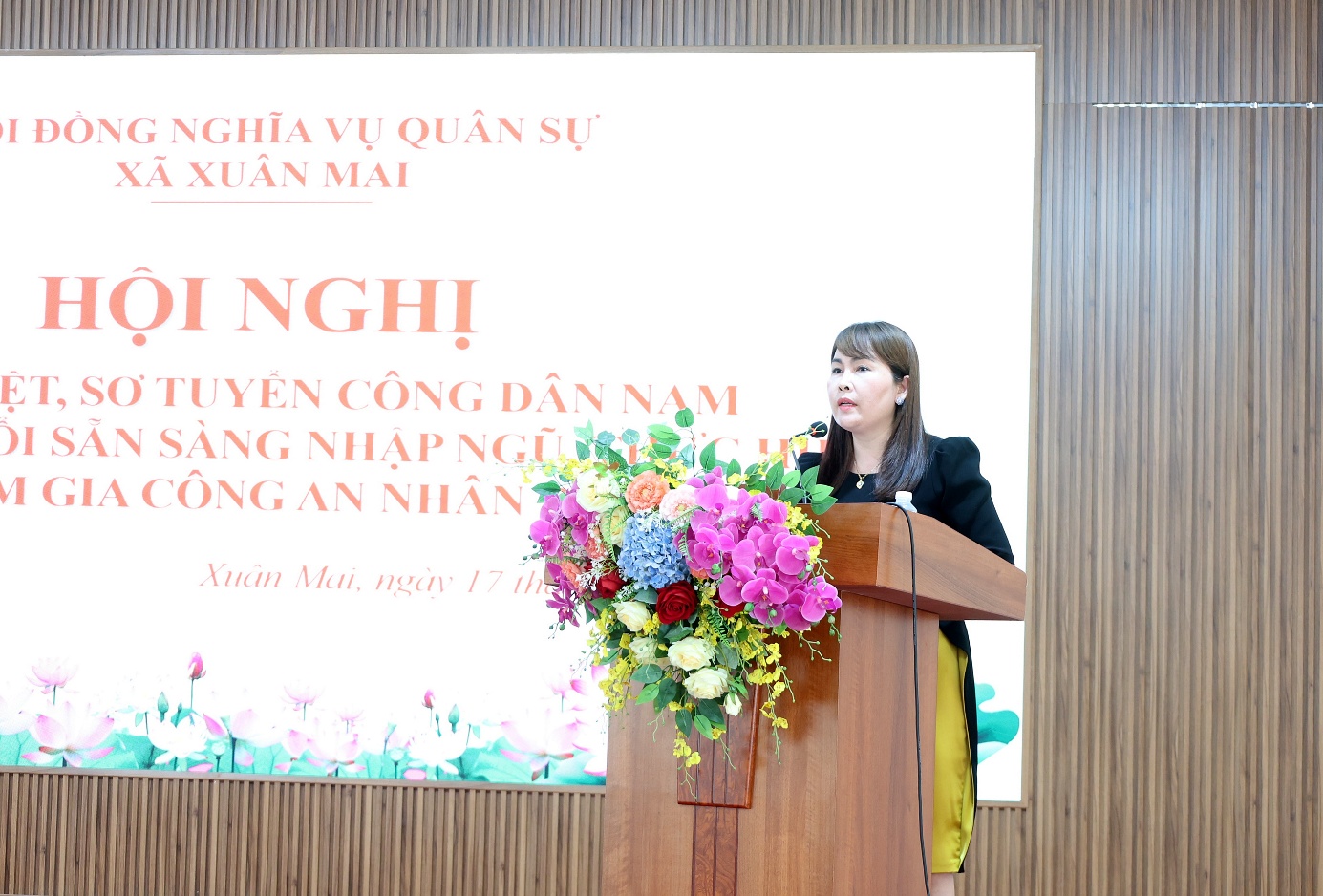 Xuân Mai tổ chức hội nghị xét duyệt, sơ tuyển công dân nam trong độ tuổi sẵn sàng nhập ngũ, thực hiện nghĩa vụ tham gia công an nhân dân năm 2026- Ảnh 5.