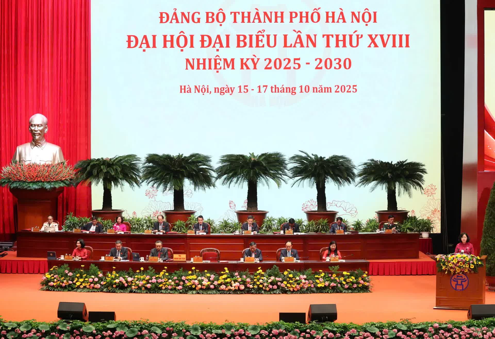 Đại hội đại biểu Đảng bộ Thành phố Hà Nội lần thứ XVIII, nhiệm kỳ 2025 - 2030 thành công tốt đẹp- Ảnh 9.