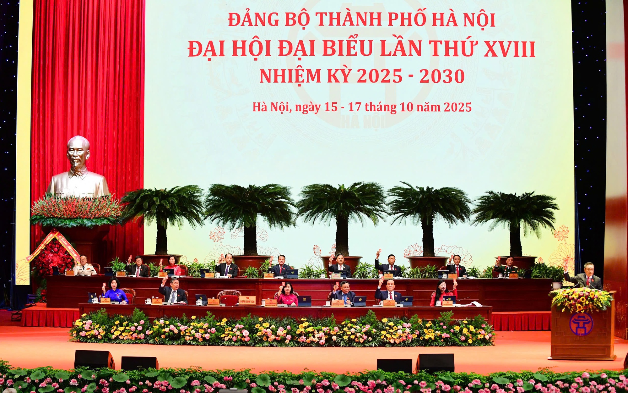 Đại hội đại biểu Đảng bộ Thành phố lần thứ XVIII