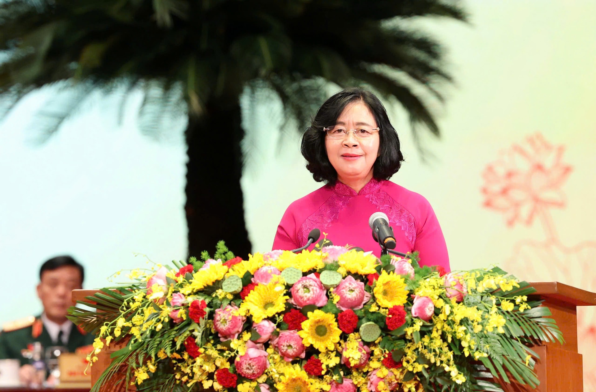 Khai mạc trọng thể Đại hội đại biểu Đảng bộ thành phố Hà Nội lần thứ XVIII, nhiệm kỳ 2025-2030- Ảnh 27.