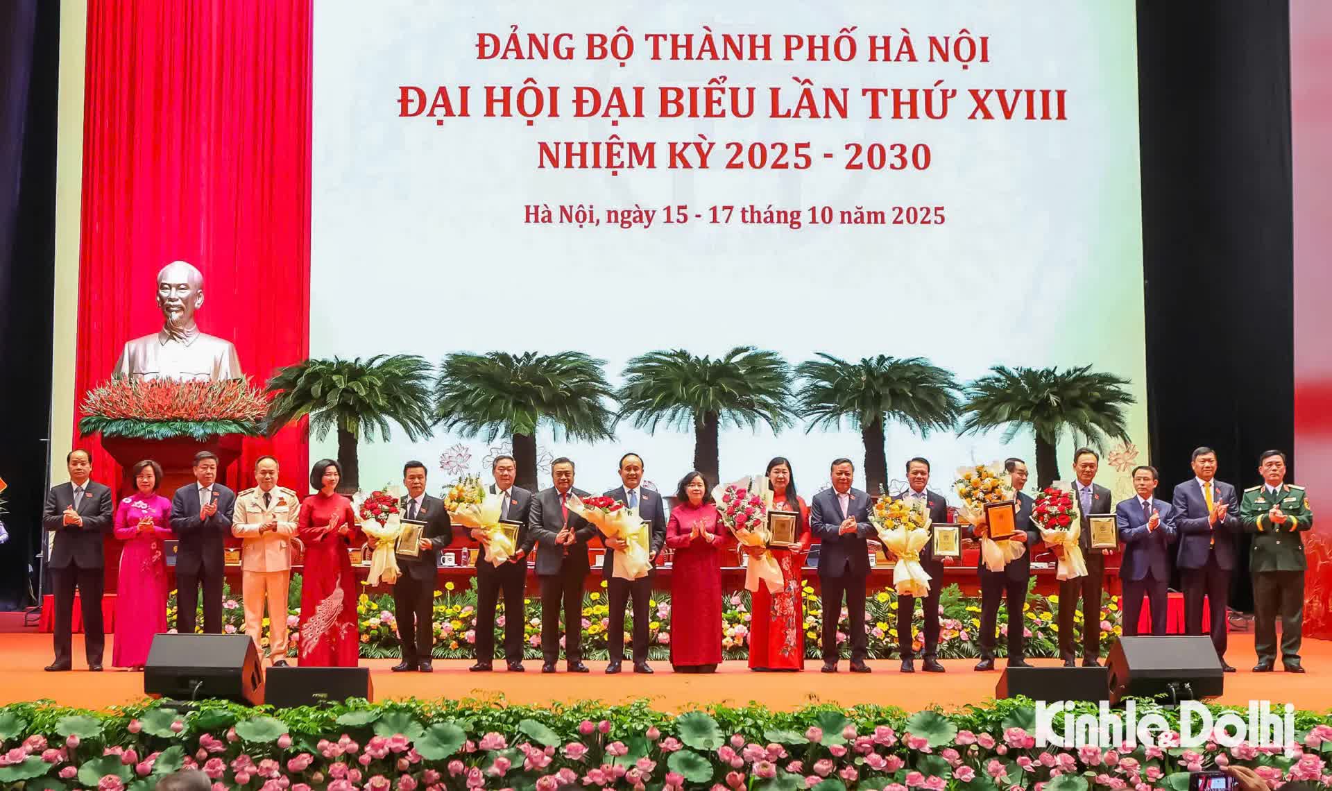 Đại hội đại biểu Đảng bộ Thành phố Hà Nội lần thứ XVIII, nhiệm kỳ 2025 - 2030 thành công tốt đẹp- Ảnh 5.