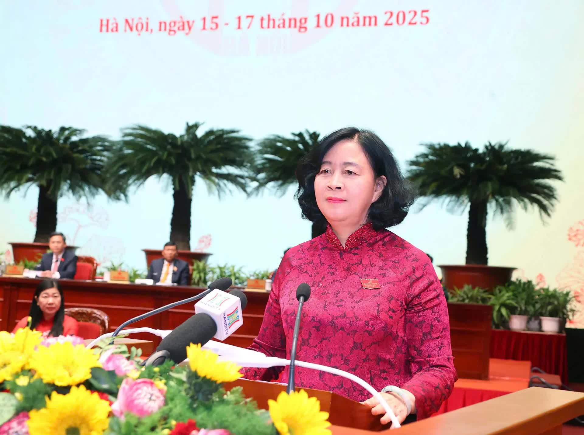 Đại hội đại biểu Đảng bộ Thành phố Hà Nội lần thứ XVIII, nhiệm kỳ 2025 - 2030 thành công tốt đẹp- Ảnh 3.