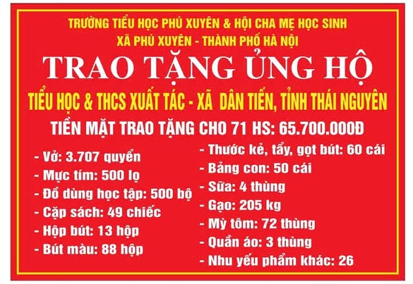 CHUYẾN ĐI THIỆN NGUYỆN ĐẦY Ý NGHĨA ĐẾN TRƯỜNG TH&THCS XUẤT TÁC – TỈNH THÁI NGUYÊN- Ảnh 1.