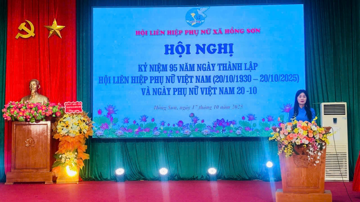 Phụ nữ xã Hồng Sơn phát huy truyền thống 95 năm lan tỏa tinh thần đoàn kết, sáng tạo trong thời kỳ mới- Ảnh 2.