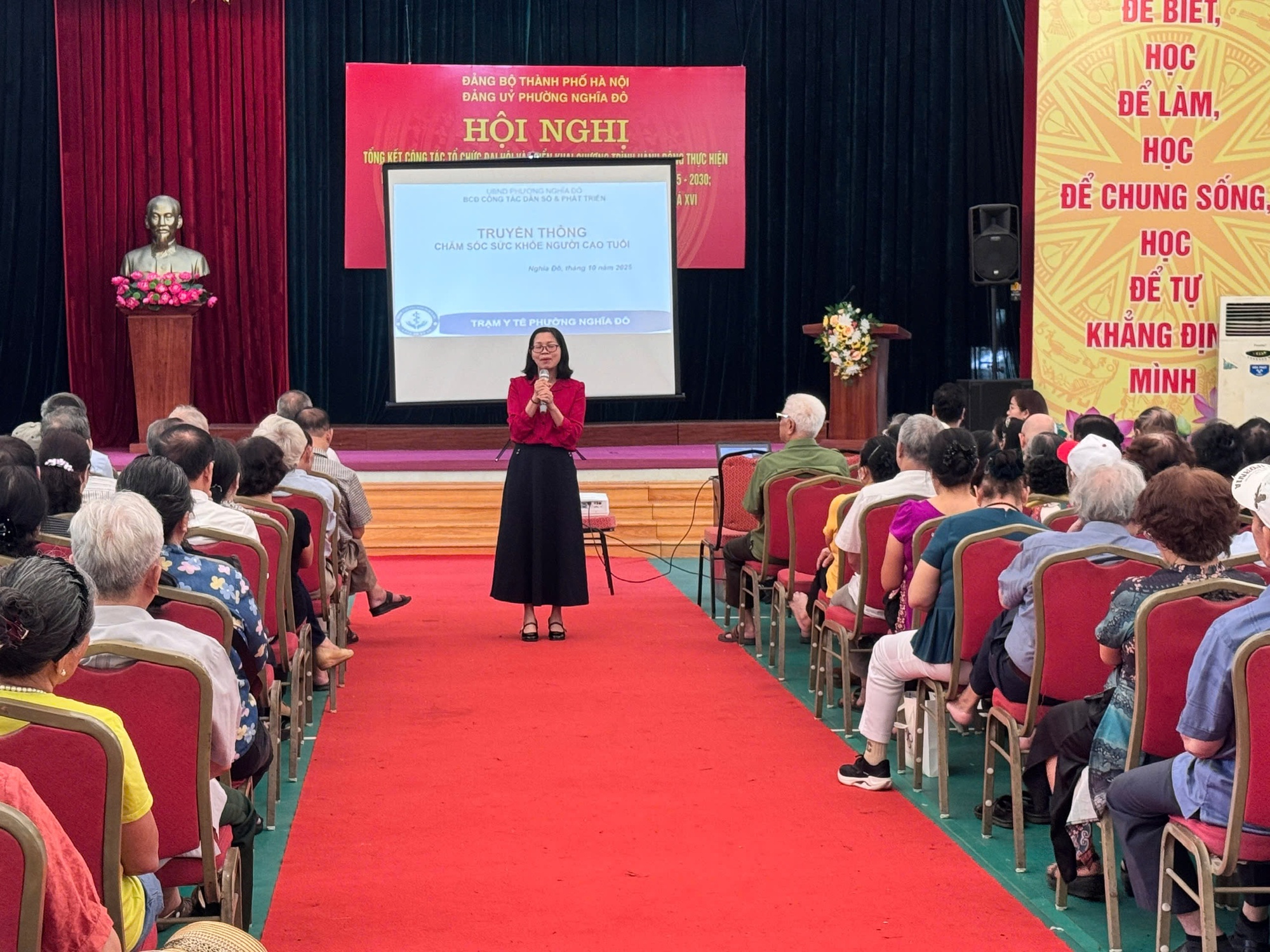 Phường Nghĩa Đô tổ chức truyền thông chăm sóc sức khỏe người cao tuổi- Ảnh 4.
