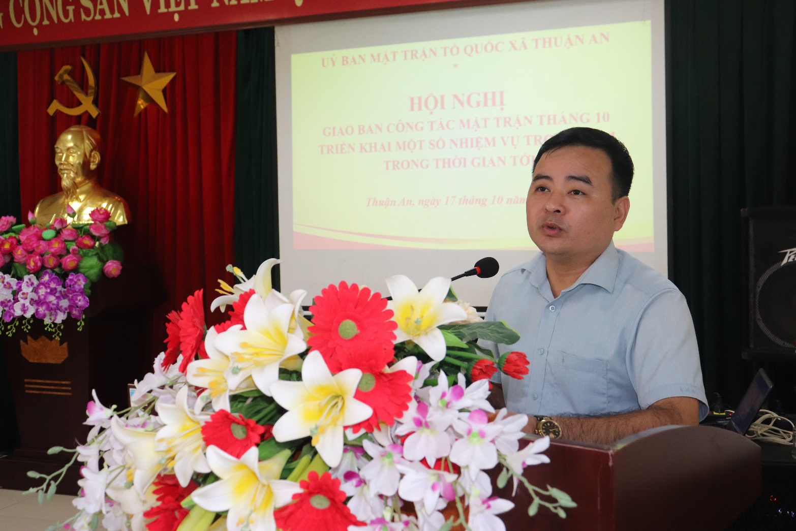 Ủy ban MTTQ Việt Nam xã Thuận An triển khai một số nhiệm vụ trọng tâm các tháng cuối năm 2025- Ảnh 2.