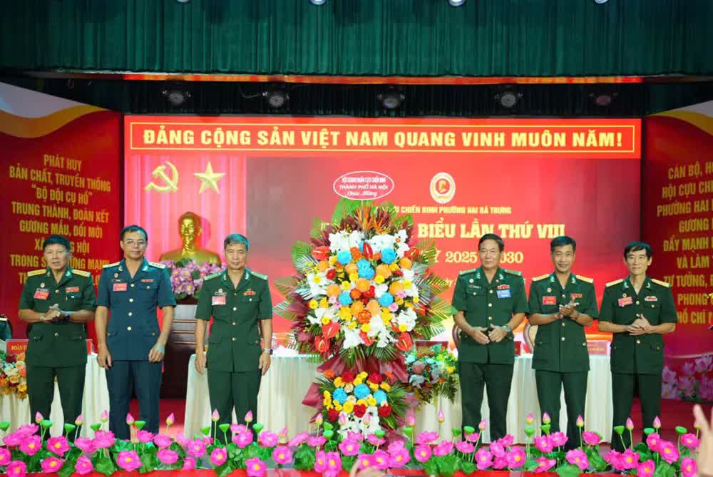 Đồng chí Lê Văn Cường giữ chức Chủ tịch Hội Chiến binh phường Hai Bà Trưng nhiệm kỳ 2025-2030- Ảnh 2.