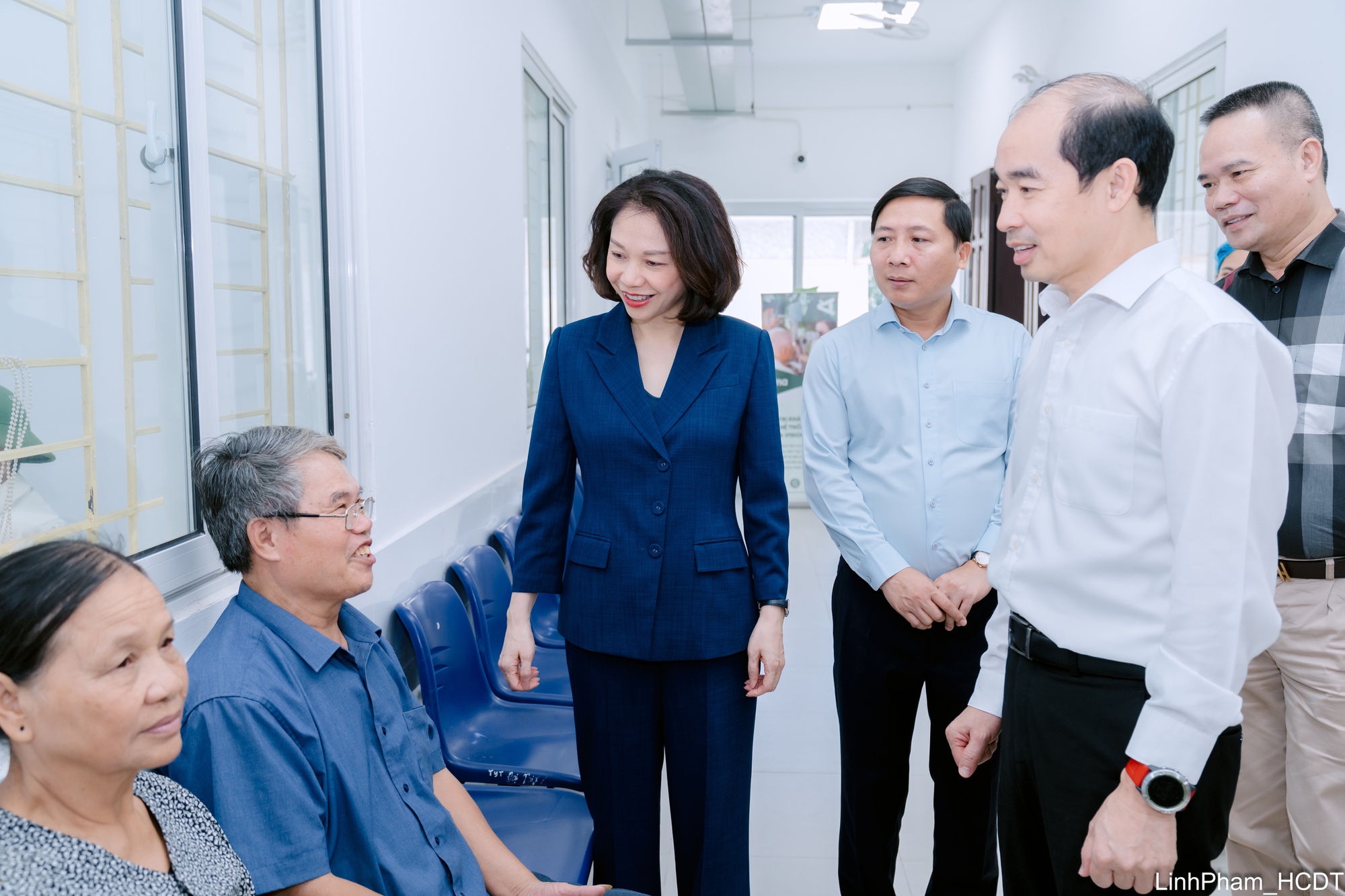 Toàn dân xã Quang Minh được khám, quản lý sức khỏe miễn phí- Ảnh 7.