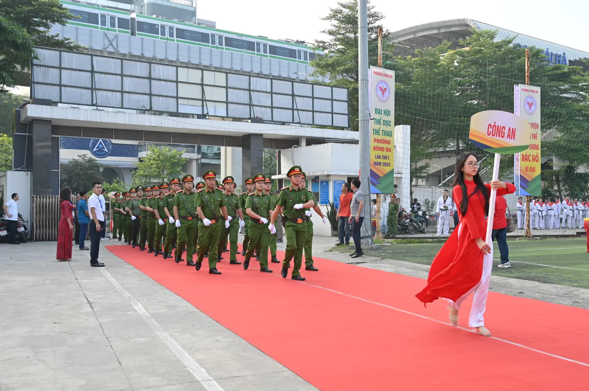 Phường Đống Đa khai mạc Đại hội Thể dục thể thao lần thứ I năm 2025- Ảnh 3.