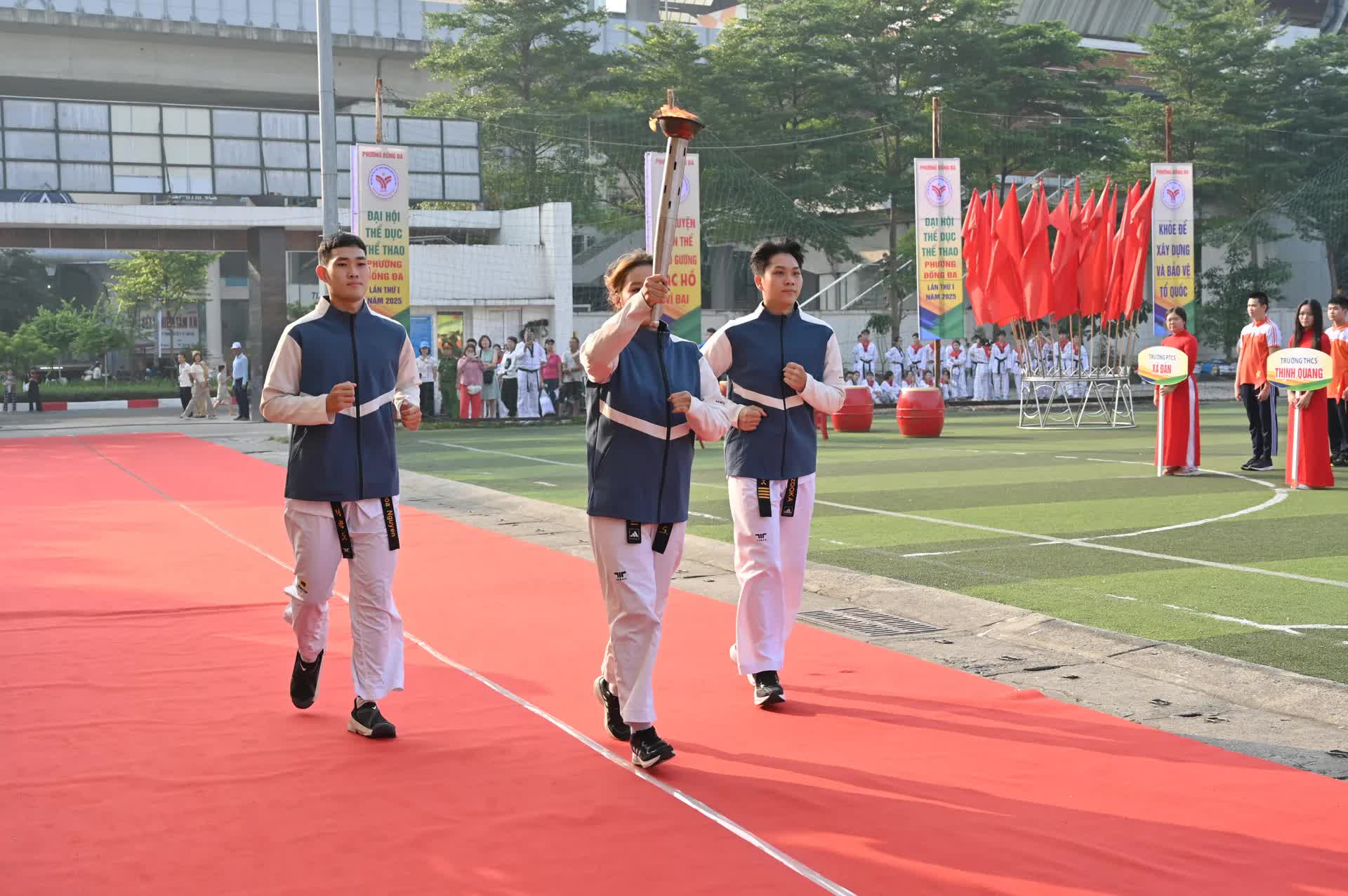Phường Đống Đa khai mạc Đại hội Thể dục thể thao lần thứ I năm 2025- Ảnh 5.