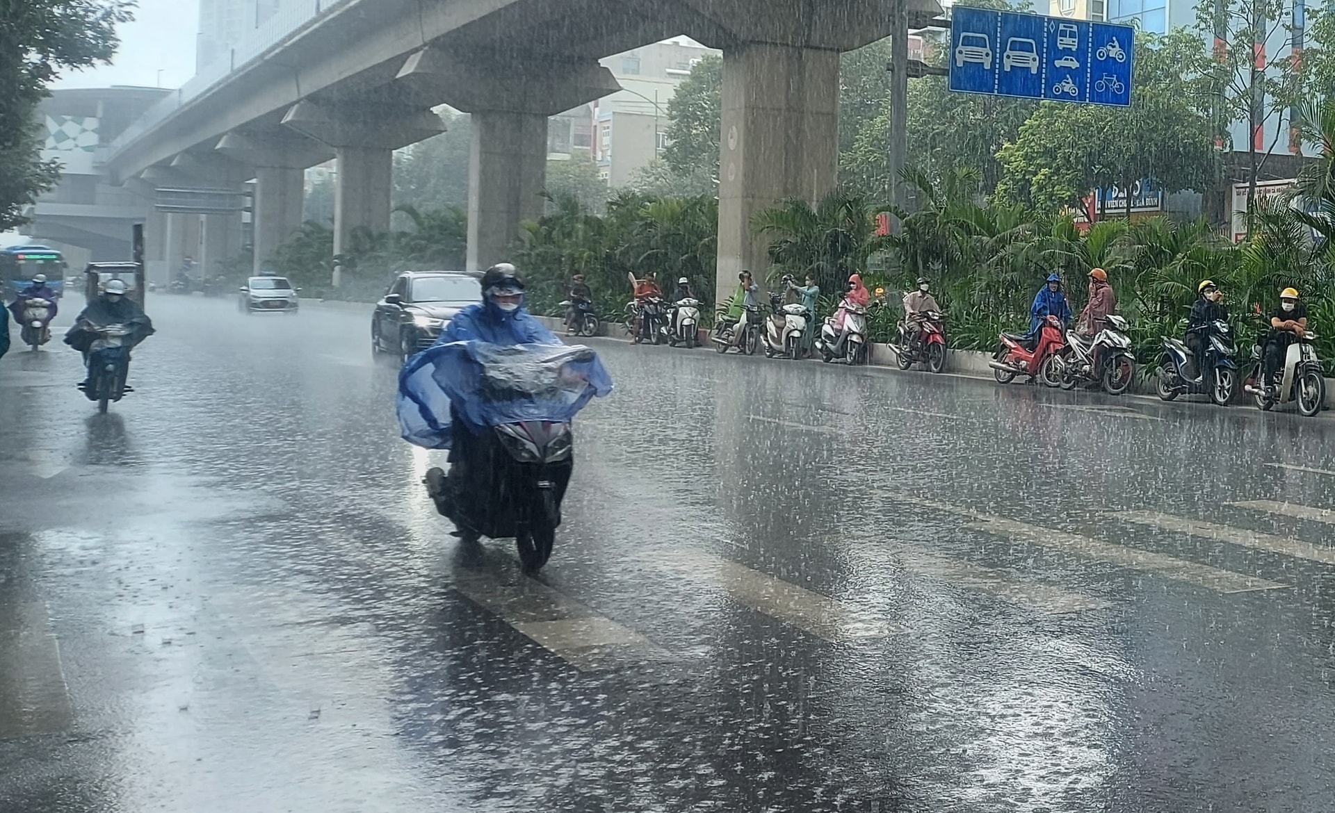 Bão vào Biển Đông, Hà Nội mưa, lạnh- Ảnh 1.
