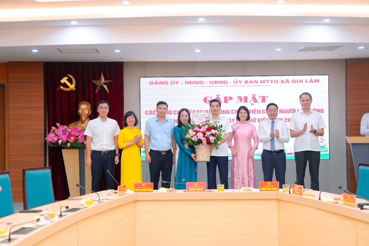 Xã Gia Lâm tổ chức gặp mặt nhân kỷ niệm Ngày Phụ nữ Việt Nam 20/10- Ảnh 4.