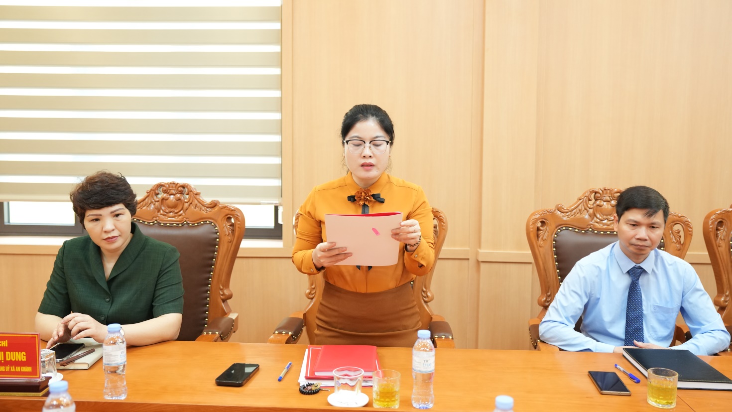 Ban Thường vụ Đảng uỷ xã An Khánh công bố Quyết định về công tác cán bộ- Ảnh 2.