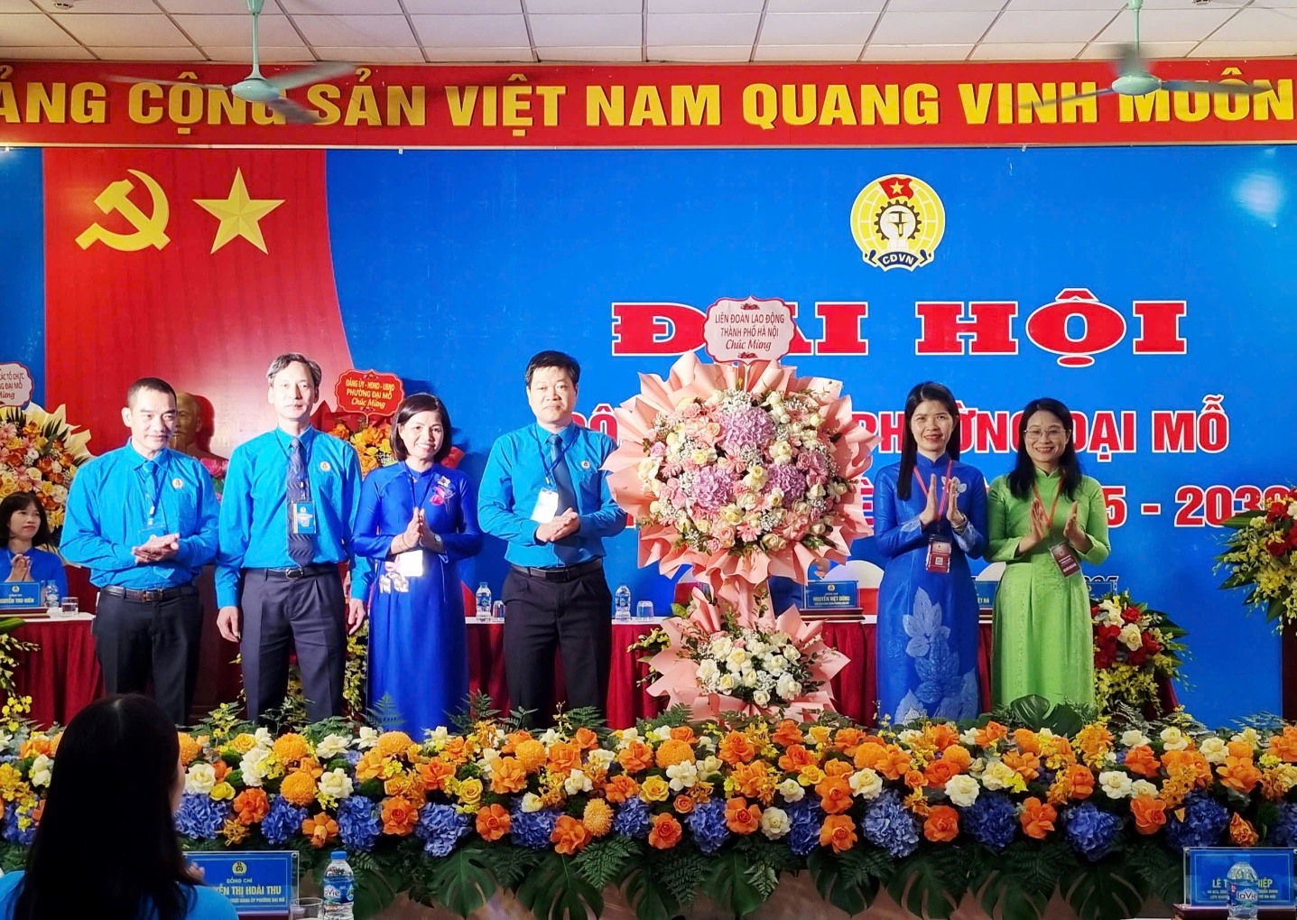 Công đoàn phường Đại Mỗ: Tiếp tục xây dựng giai cấp công nhân và tổ chức Công đoàn vững mạnh- Ảnh 4.