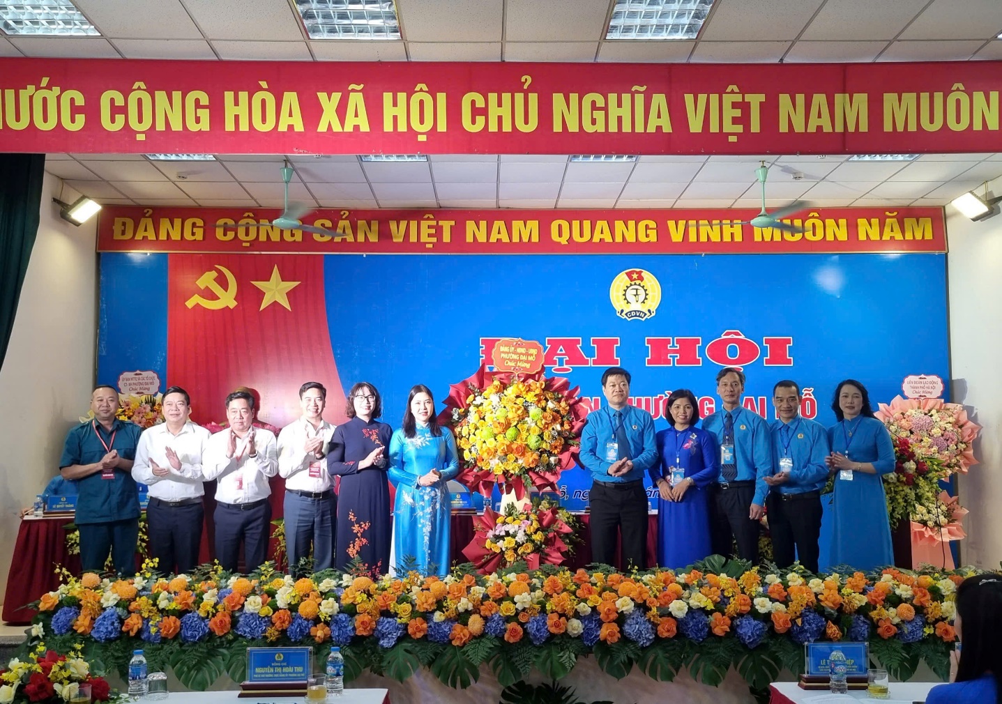 Công đoàn phường Đại Mỗ: Tiếp tục xây dựng giai cấp công nhân và tổ chức Công đoàn vững mạnh- Ảnh 5.