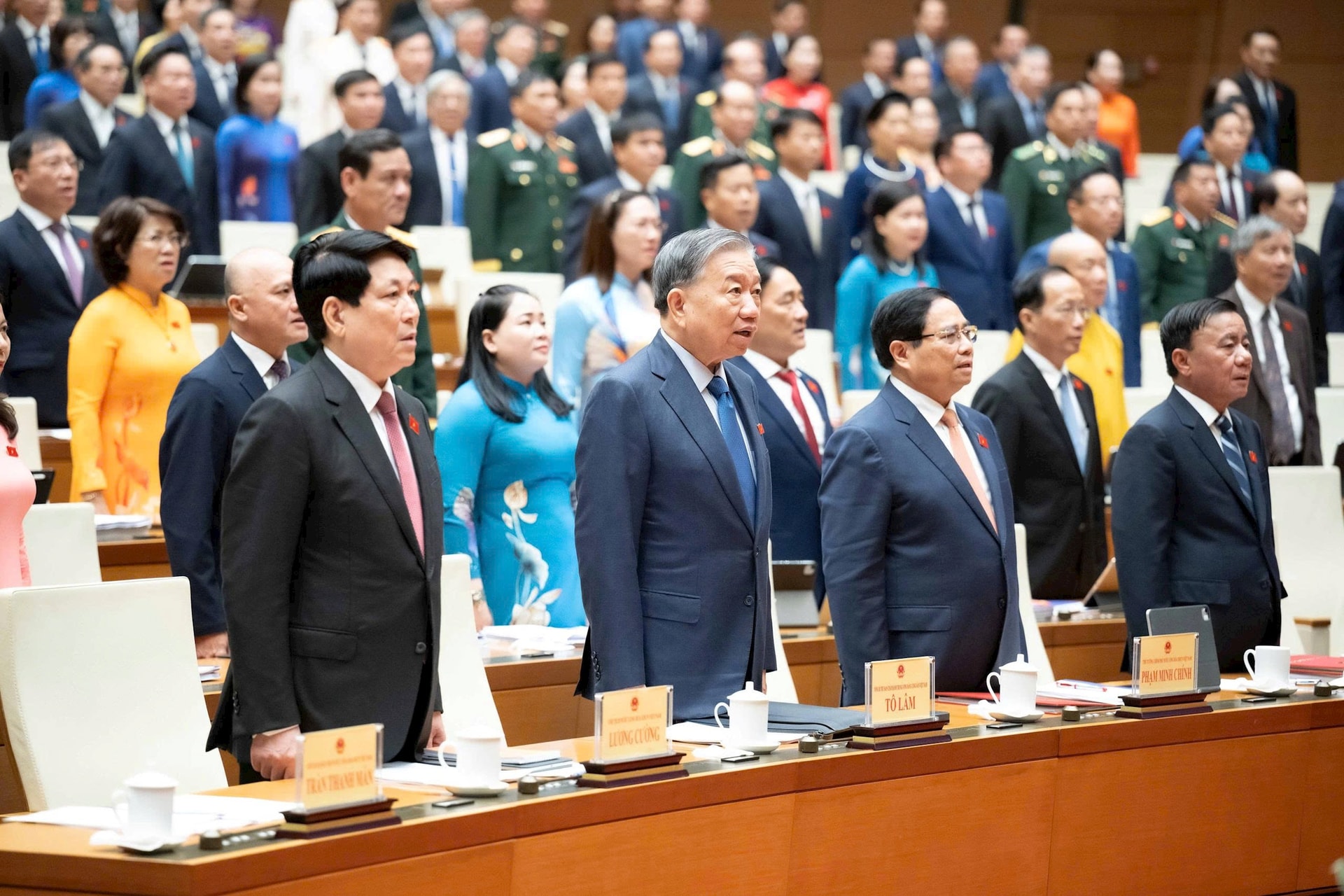 Khai mạc trọng thể kỳ họp thứ mười, Quốc hội khóa XV- Ảnh 5.
