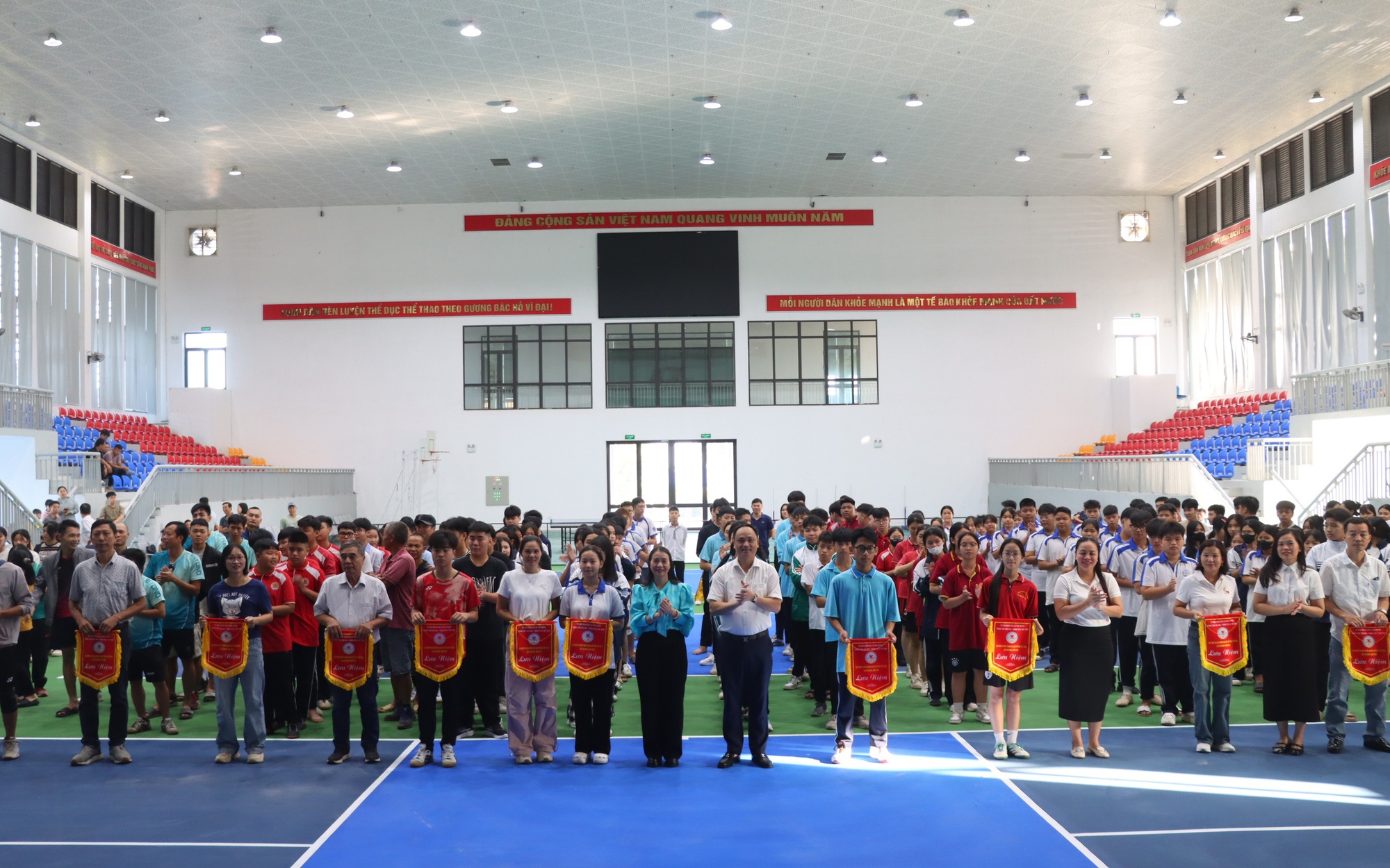 Sôi nổi các giải thi đấu tại Đại hội Thể dục thể thao xã Phú Xuyên lần thứ nhất năm 2025