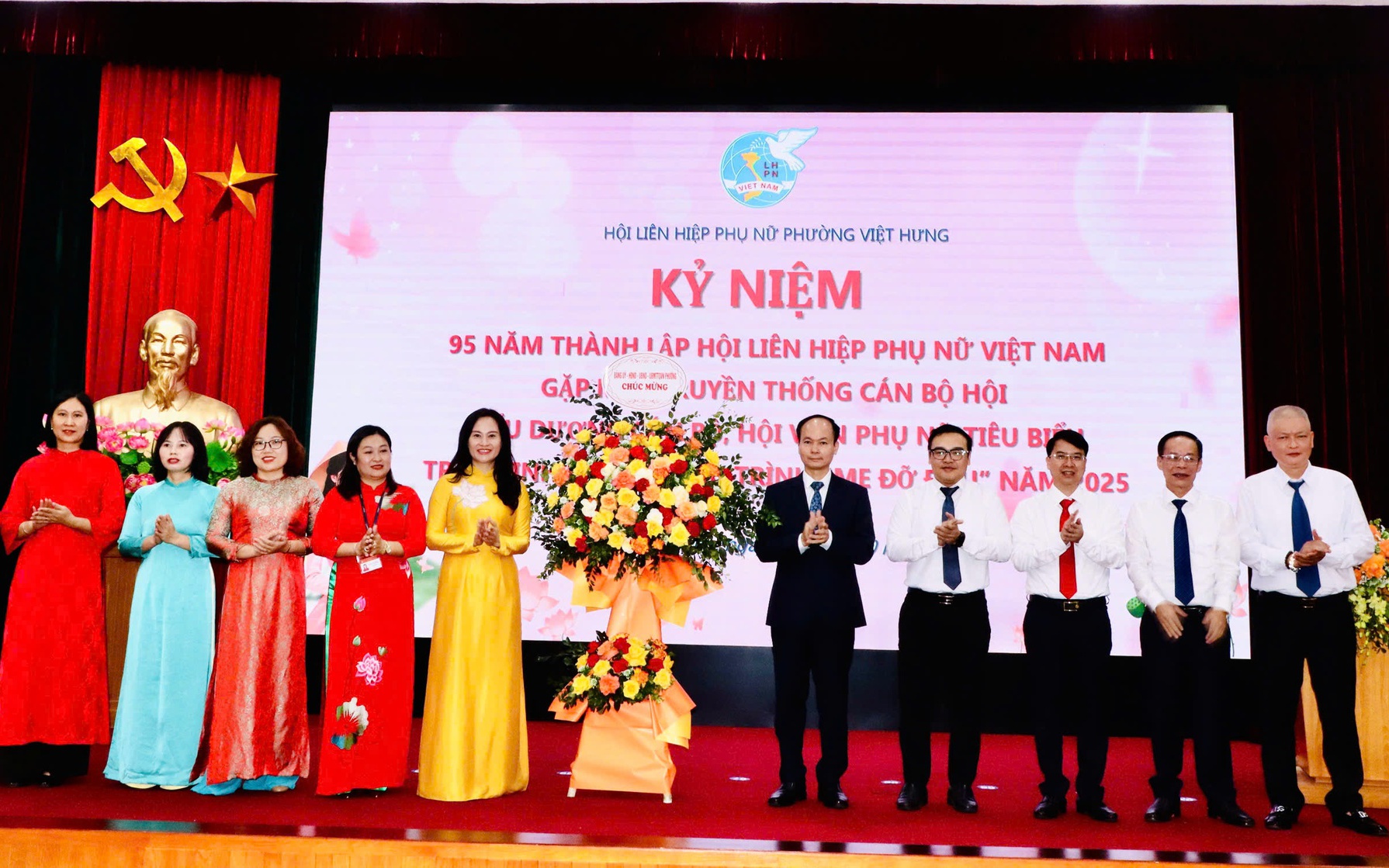 Hội LHPN Phường: Kỷ niệm 95 năm thành lập Hội LHPN Việt Nam và ngày Phụ nữ Việt Nam 20/10