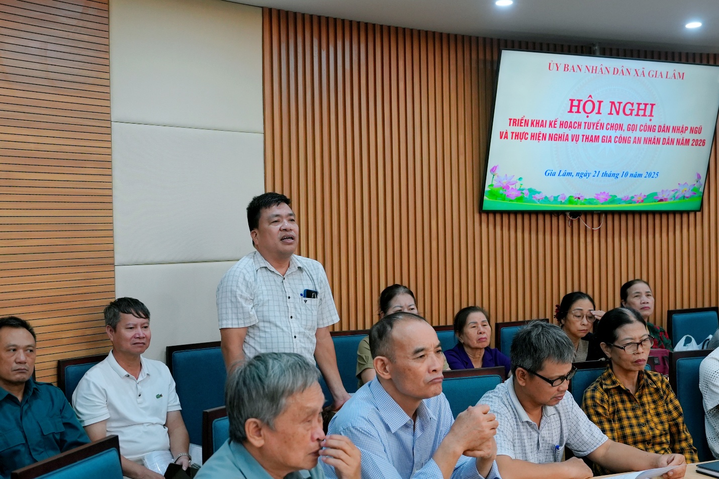 UBND xã Gia Lâm triển khai kế hoạch tuyển chọn, gọi công dân nhập ngũ và thực hiện nghĩa vụ tham gia Công an nhân dân năm 2026- Ảnh 3.