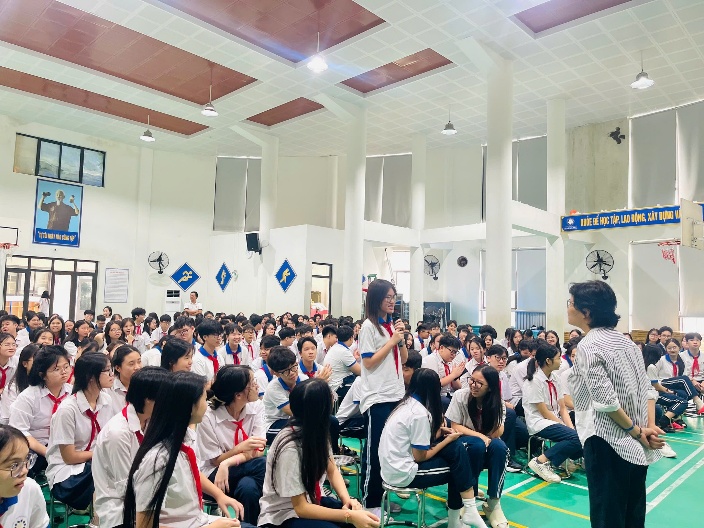 CHƯƠNG TRÌNH HƯỚNG NGHIỆP CHO HỌC SINH KHỐI 9: ĐỊNH HƯỚNG TƯƠNG LAI, ƯƠM MẦM ƯỚC MƠ- Ảnh 4.