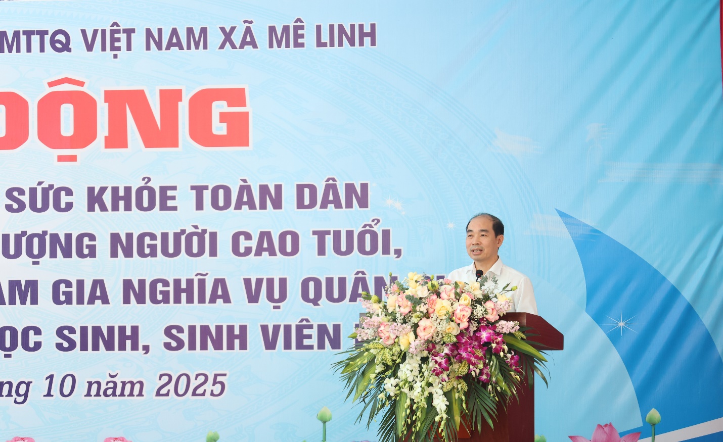 Xã Mê Linh phát động Chương trình khám, quản lý, theo dõi sức khỏe toàn dân- Ảnh 3.
