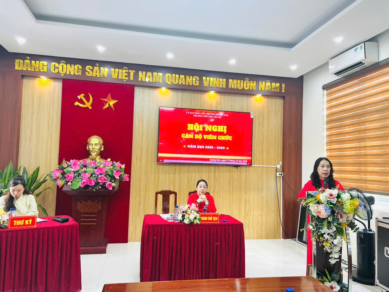 Trường Tiểu học Yên Sở tổ chức thành công Hội nghị cán bộ, viên chức năm học 2025 - 2026- Ảnh 2.