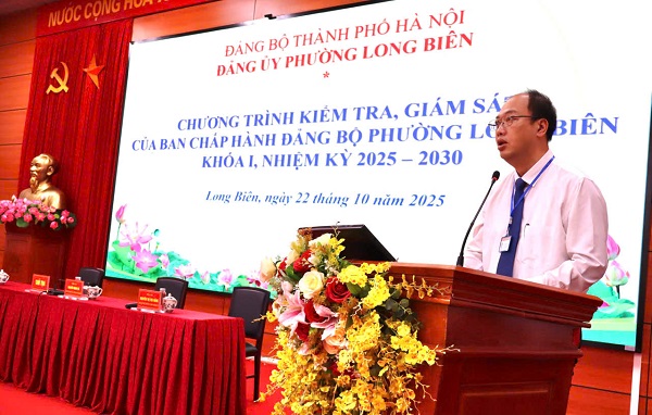 Hội nghị lần thứ Hai – Ban Chấp hành Đảng bộ phường Long Biên khóa I, nhiệm kỳ 2025-2030- Ảnh 4.