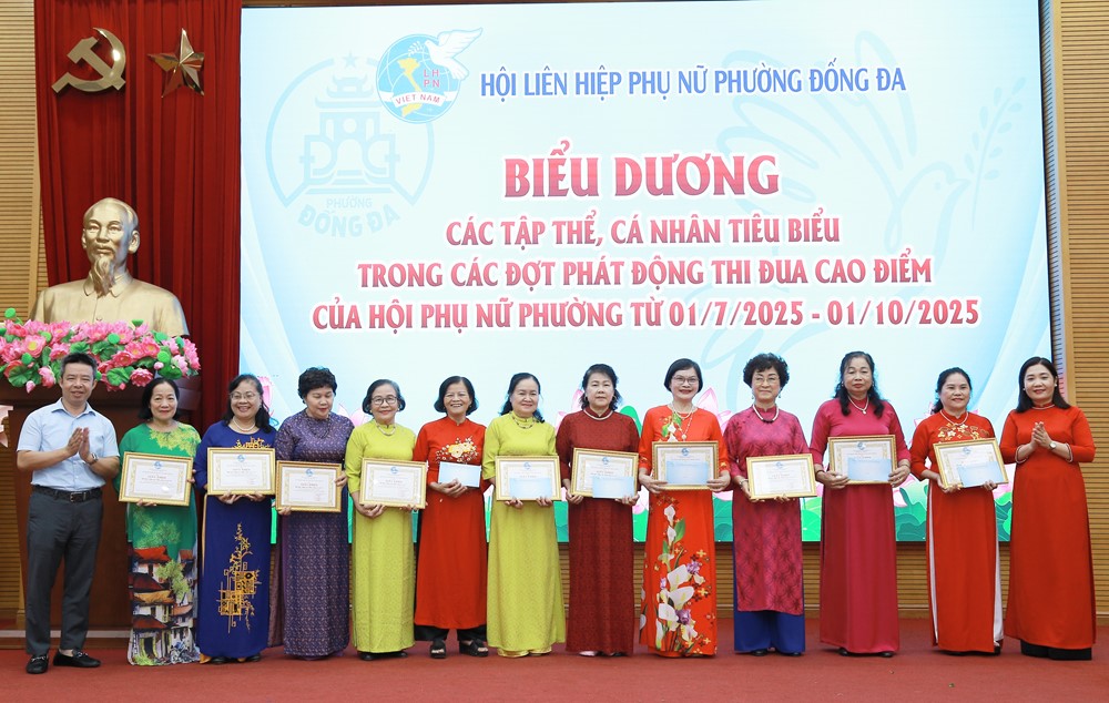 Phụ nữ phường Đống Đa: Tự hào truyền thống, vững bước tương lai- Ảnh 5.