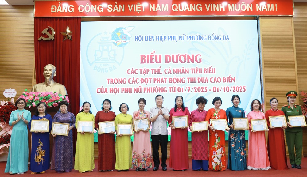 Phụ nữ phường Đống Đa: Tự hào truyền thống, vững bước tương lai- Ảnh 6.