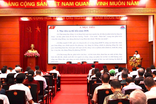 Hội nghị lần thứ Hai – Ban Chấp hành Đảng bộ phường Long Biên khóa I, nhiệm kỳ 2025-2030- Ảnh 2.