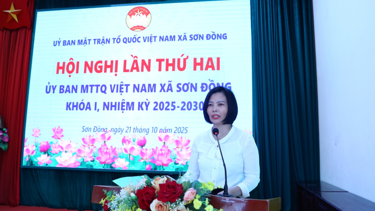 Hội nghị lần thứ Hai UB MTTQ xã Sơn Đồng thống nhất đổi tên Ban Công tác Mặt trận khu dân cư các thôn bị trùng sau khi sắp xếp đơn vị hành chính trên địa bàn xã- Ảnh 5.