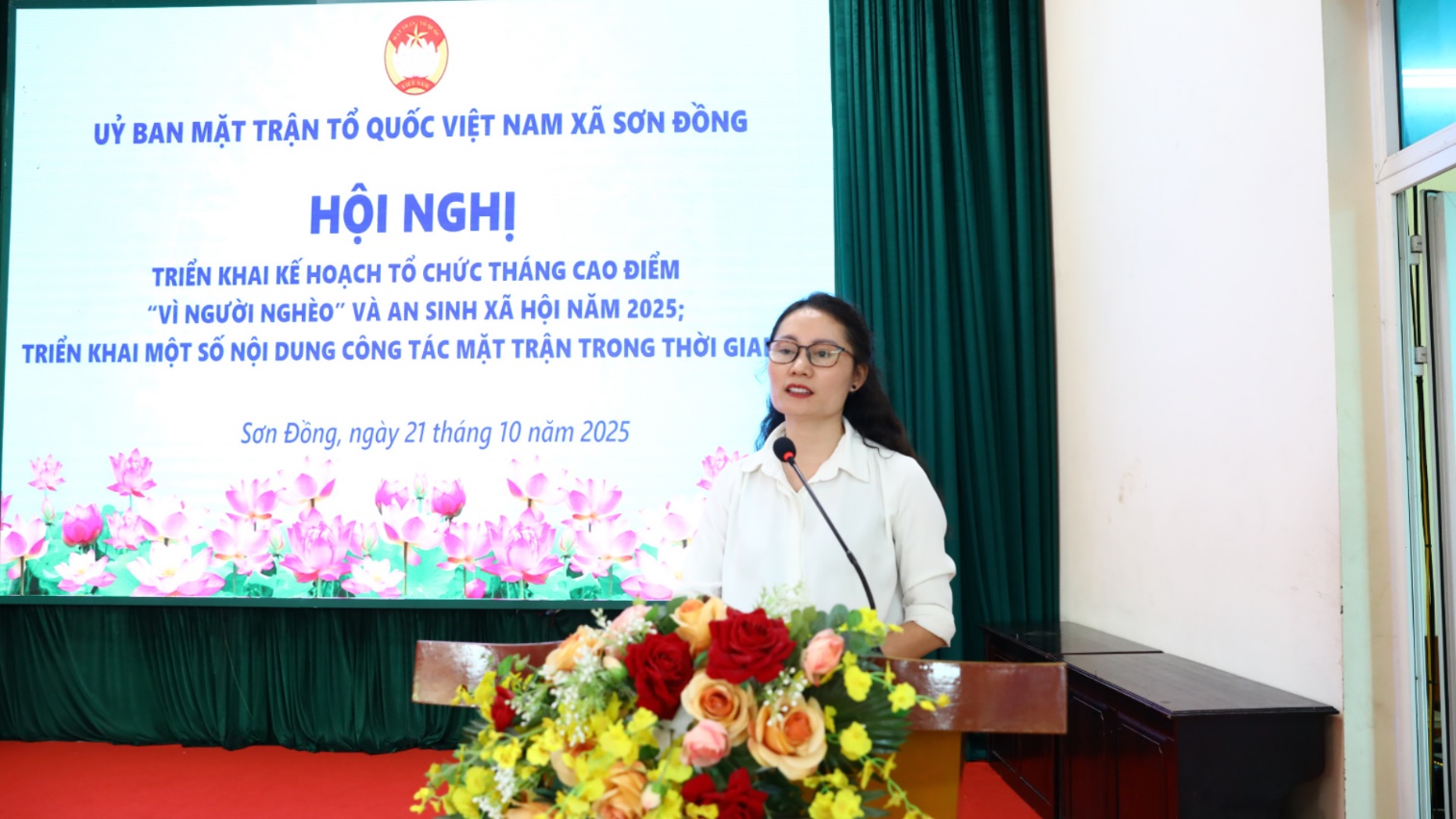 Hội nghị lần thứ Hai UB MTTQ xã Sơn Đồng thống nhất đổi tên Ban Công tác Mặt trận khu dân cư các thôn bị trùng sau khi sắp xếp đơn vị hành chính trên địa bàn xã- Ảnh 11.