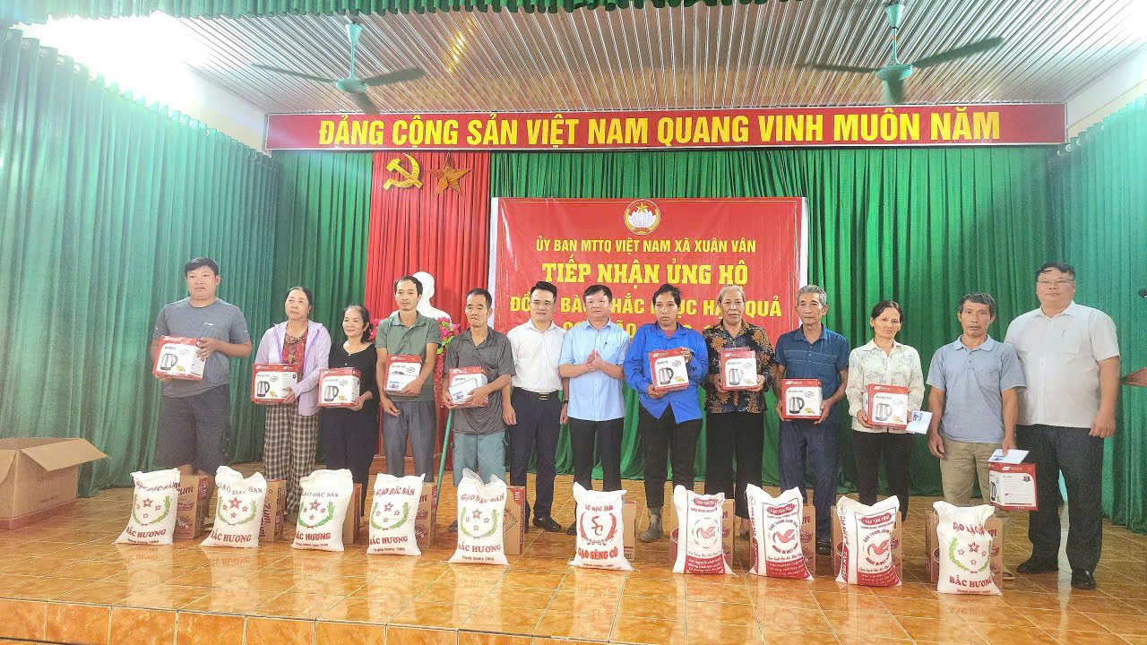 Hoài Đức hướng về xã Xuân Vân, tỉnh Tuyên Quang-Nghĩa tình quê hương sau cơn bão- Ảnh 5.