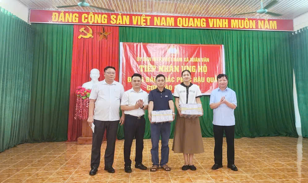 Hoài Đức hướng về xã Xuân Vân, tỉnh Tuyên Quang-Nghĩa tình quê hương sau cơn bão- Ảnh 6.