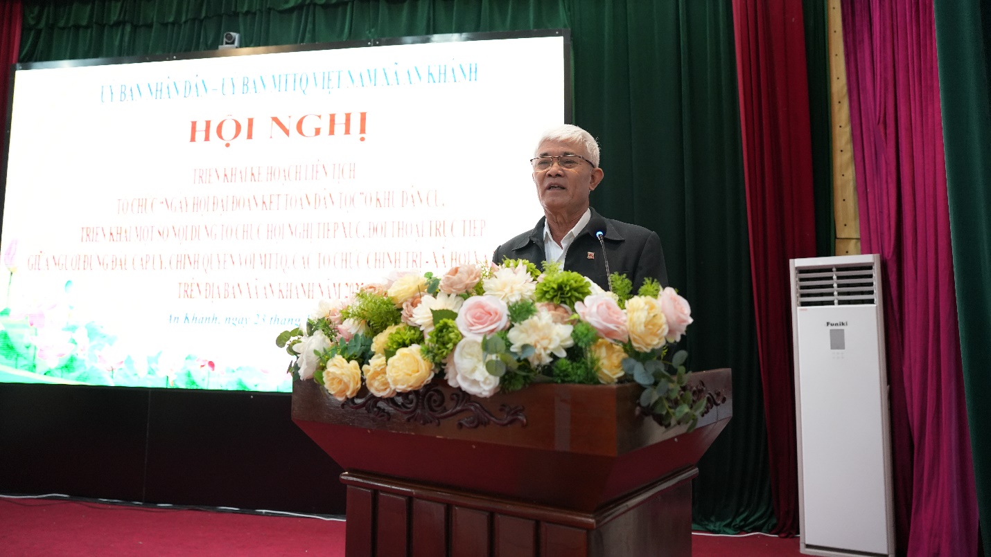 HỘI NGHỊ TRIỂN KHAI KẾ HOẠCH TỔ CHỨC "NGÀY HỘI ĐẠI ĐOÀN KẾT DÂN TỘC" VÀ HỘI NGHỊ TIẾP XÚC, ĐỐI THOẠI GIỮA NGƯỜI ĐỨNG ĐẦU CẤP ỦY, CHÍNH QUYỀN VỚI MTTQ, CÁC TỔ CHỨC VÀ NHÂN DÂN- Ảnh 4.