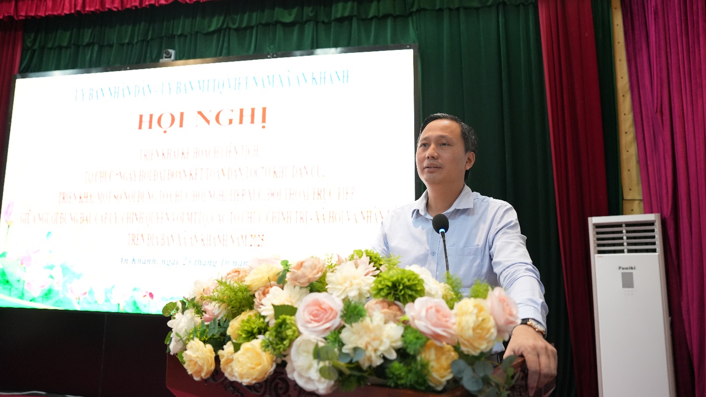 HỘI NGHỊ TRIỂN KHAI KẾ HOẠCH TỔ CHỨC "NGÀY HỘI ĐẠI ĐOÀN KẾT DÂN TỘC" VÀ HỘI NGHỊ TIẾP XÚC, ĐỐI THOẠI GIỮA NGƯỜI ĐỨNG ĐẦU CẤP ỦY, CHÍNH QUYỀN VỚI MTTQ, CÁC TỔ CHỨC VÀ NHÂN DÂN- Ảnh 5.