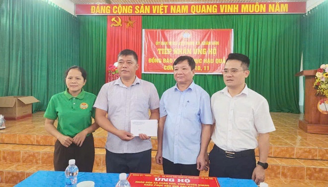 Hoài Đức hướng về xã Xuân Vân, tỉnh Tuyên Quang-Nghĩa tình quê hương sau cơn bão- Ảnh 2.
